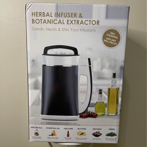 Herbal Infuser EASILY MAKE YOUR OWN HERB INFUSED FOOD, BUTTER, OIL & MORE - Picture 2 of 3